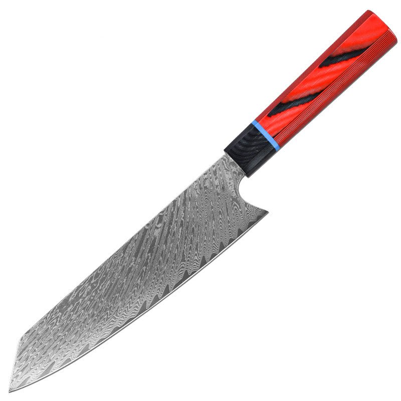 Bunka Chef Knife VG10 Damascus Blade 210mm For Sale | KatanaSwordArt Japanese Katana