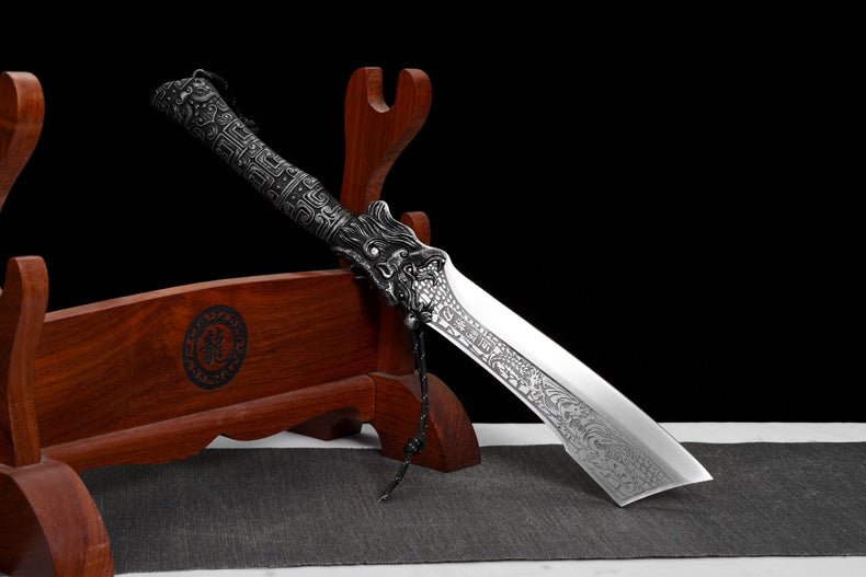 Cleaver Chopper Knife Juer with Sheath 210mm For Sale | KatanaSwordArt Japanese Katana
