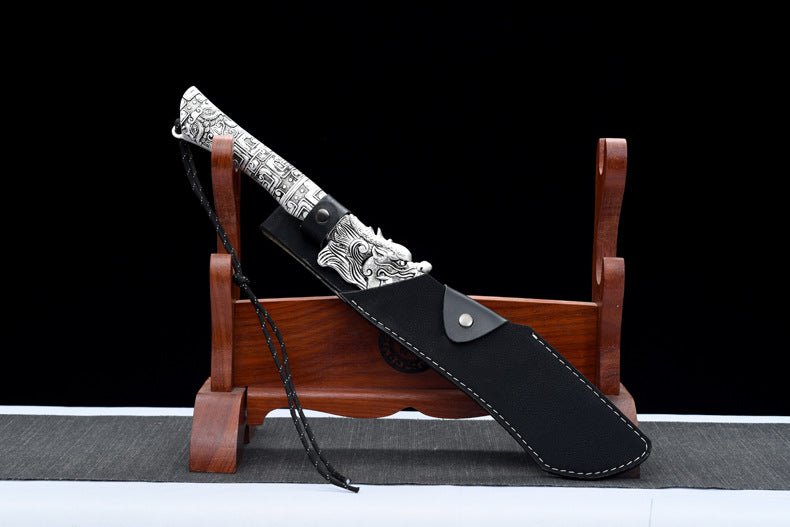 Cleaver Chopper Knife Longling with Sheath 200mm For Sale | KatanaSwordArt Japanese Katana
