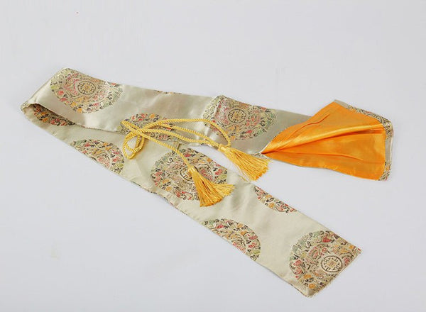 Japanese Katana Sword Bag Gold Dragon Fly Silk For Sale | KatanaSwordArt Japanese Katana
