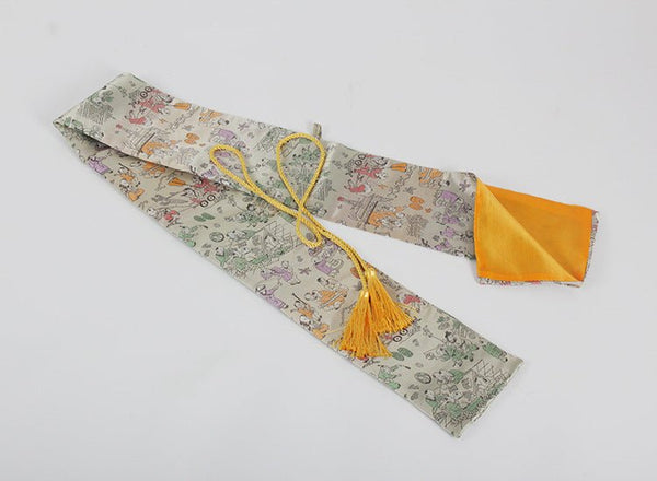 Japanese Katana Sword Bag Spring Garden Silk For Sale | KatanaSwordArt Japanese Katana