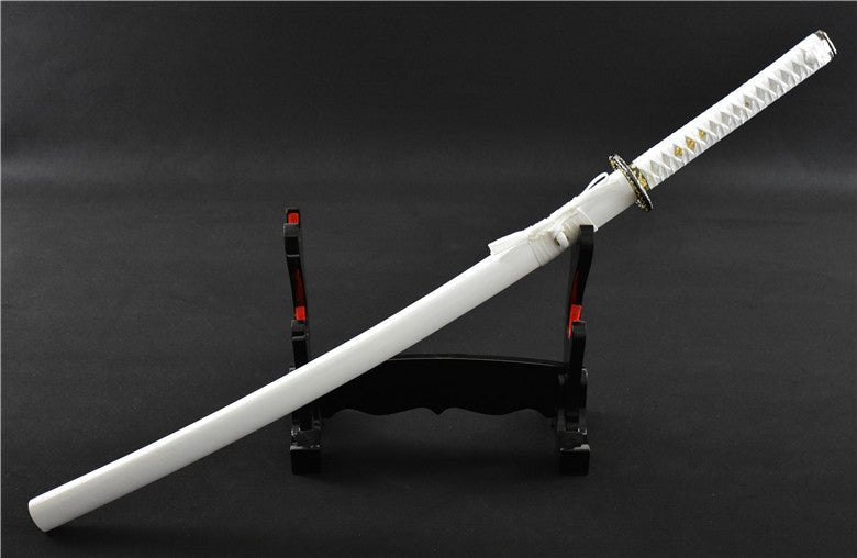 Katana Angel Blade Medium Carbon Steel White Saya 天使刃 For Sale | KatanaSwordArt Japanese Katana