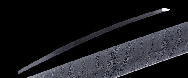 Katana Blade Damascus Steel Blade Maru For Sale | KatanaSwordArt Japanese Katana