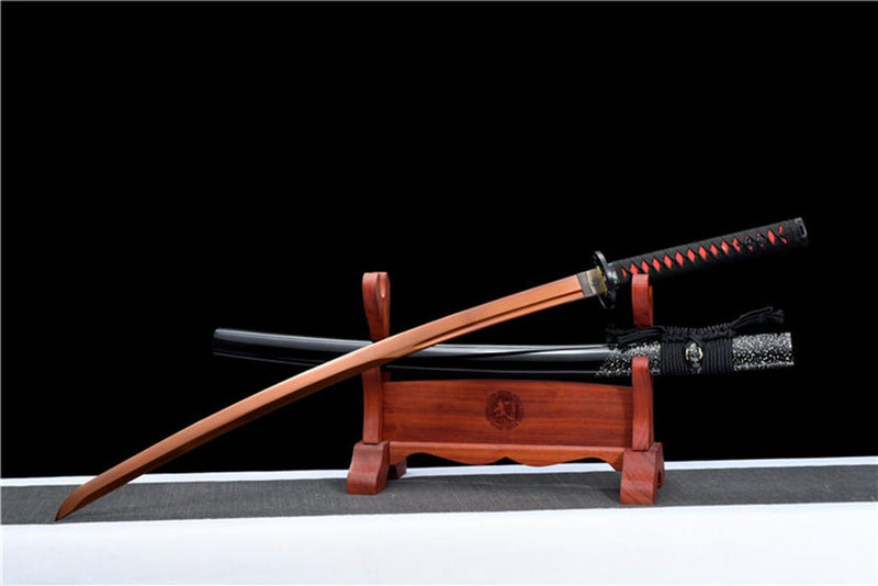 Katana Lihuo Spring Steel Red Blade 離火 For Sale | KatanaSwordArt Japanese Katana
