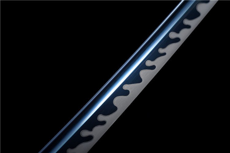 Katana LingDong Manganese Steel Blue Blade 淩動 For Sale | KatanaSwordArt Japanese Katana