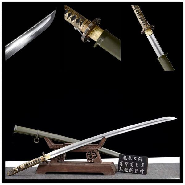 Katana WW2 Type 98 Iron Saya Spring Steel 軍刀 For Sale | KatanaSwordArt Japanese Katana