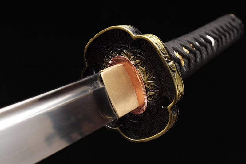 Tachi Sword Cangfeng Spring Steel Black 藏鋒 For Sale | KatanaSwordArt Japanese Katana