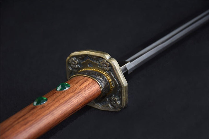 Tachi Sword Lvmo High Manganese Wood Saya 綠魔 For Sale | KatanaSwordArt Japanese Katana