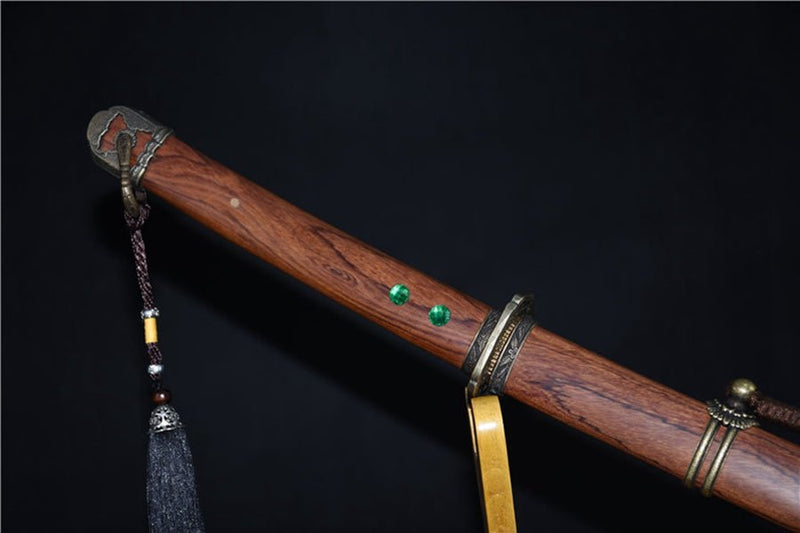 Tachi Sword Lvmo High Manganese Wood Saya 綠魔 For Sale | KatanaSwordArt Japanese Katana