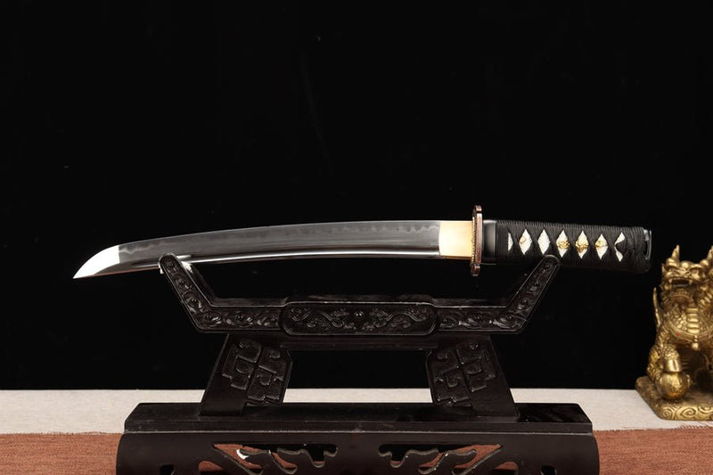 Tanto Sword Xueji T10 Clay Tempered Blade Red 血姬 For Sale | KatanaSwordArt Japanese Katana