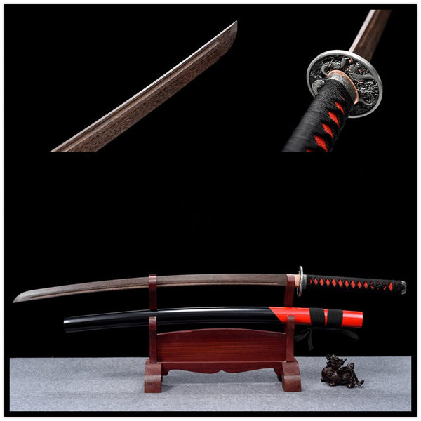 Wooden Katana Longyin Rosewood Blade 龍影 For Sale | KatanaSwordArt Japanese Katana